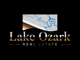 Lake Ozark Real Estate logo design by hwkomp