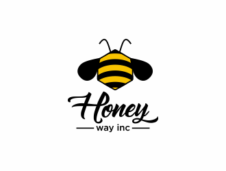 Honey way Inc. logo design by hopee