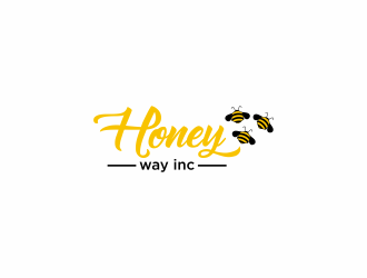 Honey way Inc. logo design by hopee