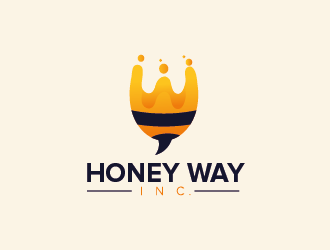 Honey way Inc. logo design by czars
