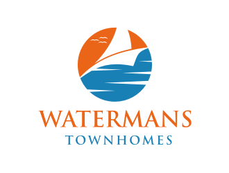 Watermans Townhomes logo design by ohtani15