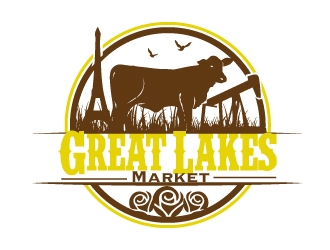 Great Lakes Market logo design by AamirKhan