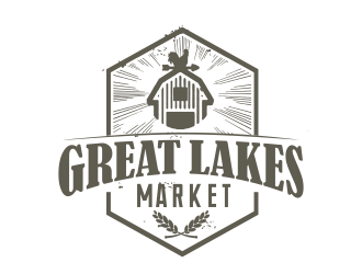 Great Lakes Market logo design by YONK