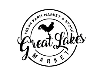 Great Lakes Market logo design by Rachel
