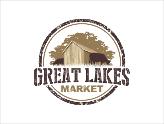 Great Lakes Market logo design by catalin