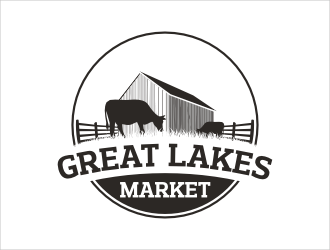 Great Lakes Market logo design by catalin