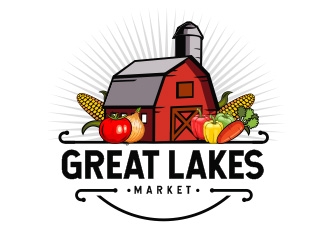 Great Lakes Market logo design by rahmatillah11