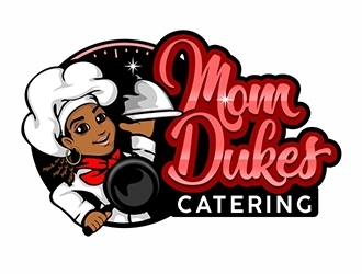 Mom Dukes Catering logo design by veron