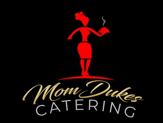 Mom Dukes Catering logo design by DreamLogoDesign