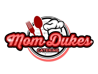 Mom Dukes Catering logo design by AamirKhan