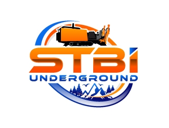 STBI underground logo design by uttam