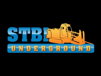 STBI underground logo design by Abril