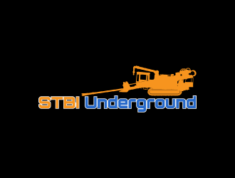 STBI underground logo design by nona