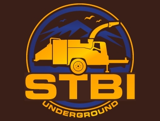 STBI underground logo design by SDLOGO