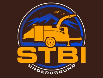 STBI underground logo design by SDLOGO