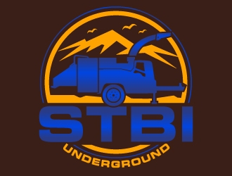 STBI underground logo design by SDLOGO