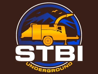 STBI underground logo design by SDLOGO