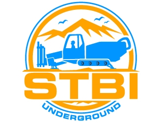 STBI underground logo design by SDLOGO