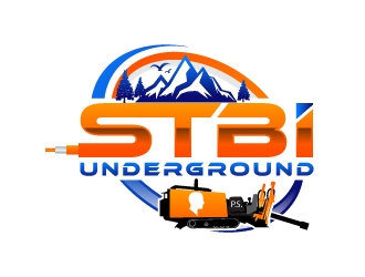 STBI underground logo design by uttam