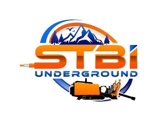 STBI underground logo design by uttam