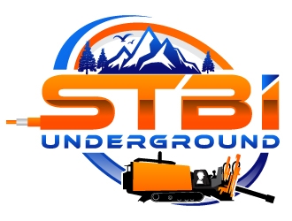 STBI underground logo design by uttam