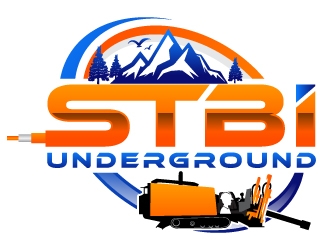 STBI underground logo design by uttam