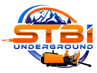 STBI underground logo design by uttam