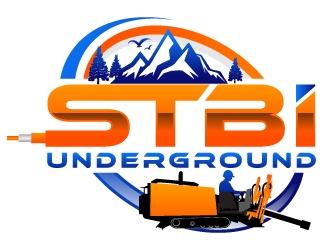 STBI underground logo design by uttam