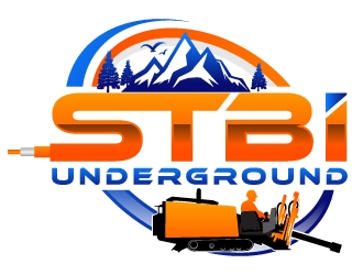 STBI underground logo design by uttam