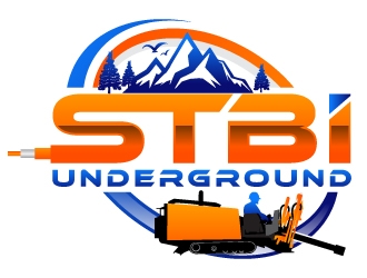 STBI underground logo design by uttam