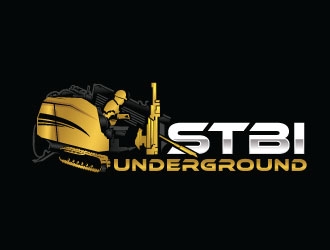 STBI underground logo design by sanworks