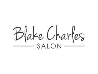 Blake Charles Salon logo design by Gravity