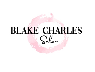 Blake Charles Salon logo design by Marianne