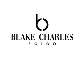 Blake Charles Salon logo design by Marianne