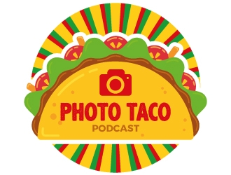 Photo Taco Podcast logo design by Frenic