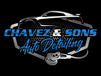 Chavez & Sons Auto Detailing logo design by Cekot_Art