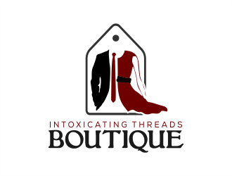 Intoxicating Threads Boutique  logo design by mr_n