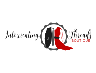 Intoxicating Threads Boutique  logo design by mr_n