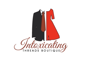 Intoxicating Threads Boutique  logo design by AamirKhan