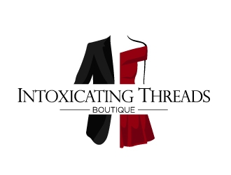 Intoxicating Threads Boutique  logo design by iamjason