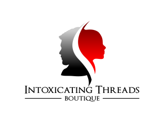 Intoxicating Threads Boutique  logo design by serprimero