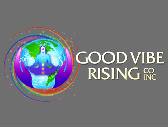 Good vibe rising company logo design by megalogos