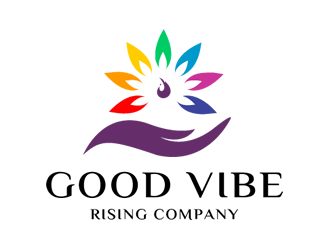 Good vibe rising company logo design by Coolwanz