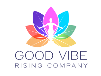 Good vibe rising company logo design by Coolwanz