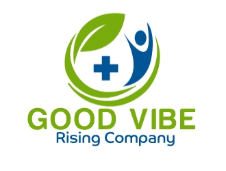 Good vibe rising company logo design by AamirKhan