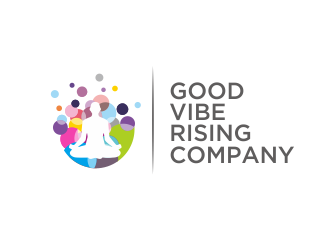 Good vibe rising company logo design by YONK