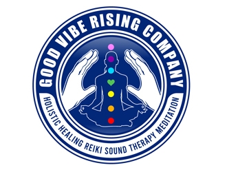 Good vibe rising company logo design by DreamLogoDesign