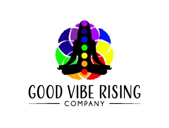 Good vibe rising company logo design by LogOExperT