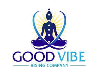 Good vibe rising company logo design by frontrunner