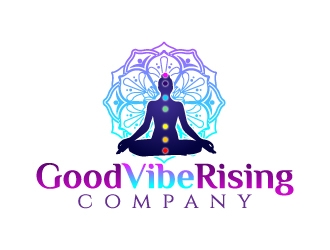Good vibe rising company logo design by jaize